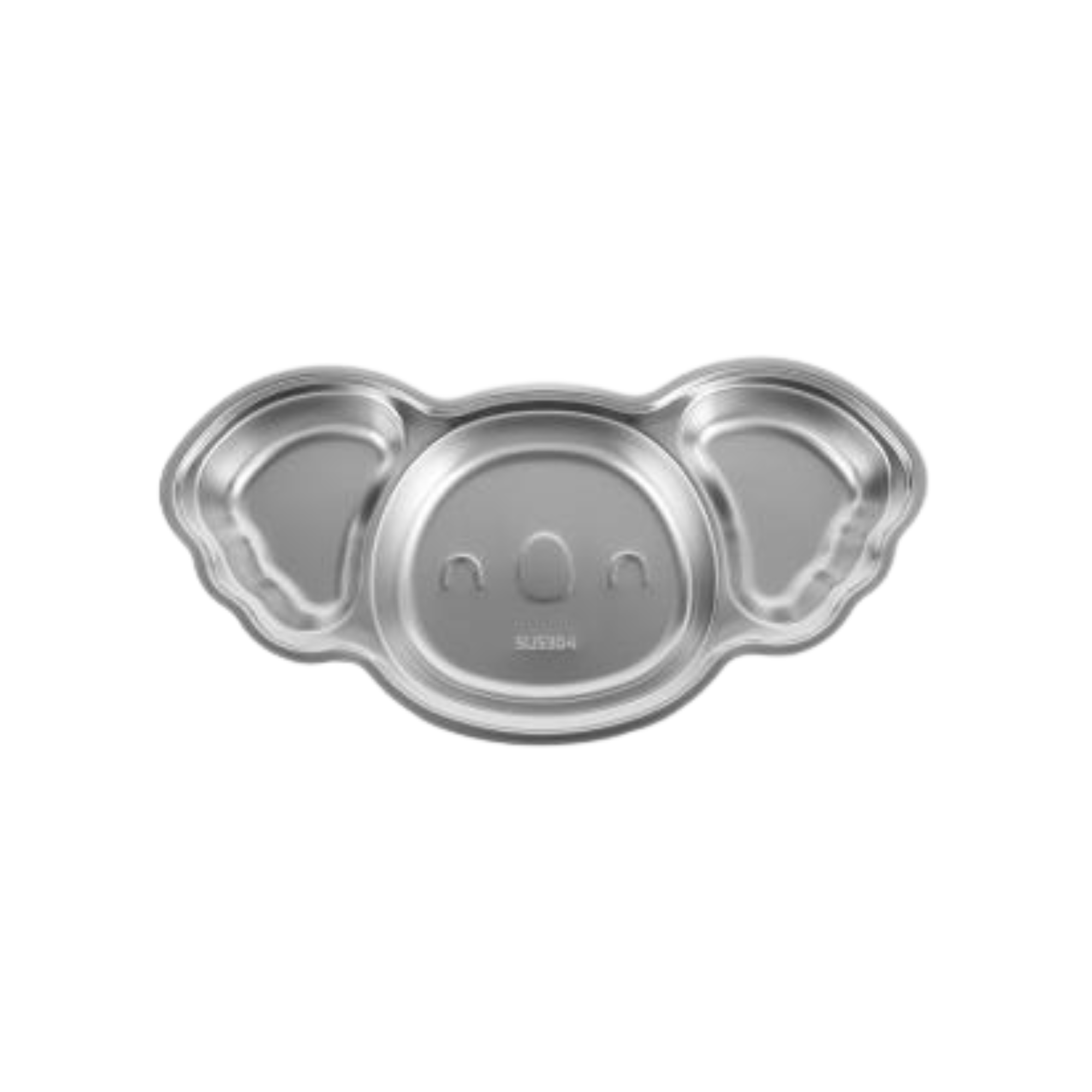 Stainless Steel Divided Koala Plate