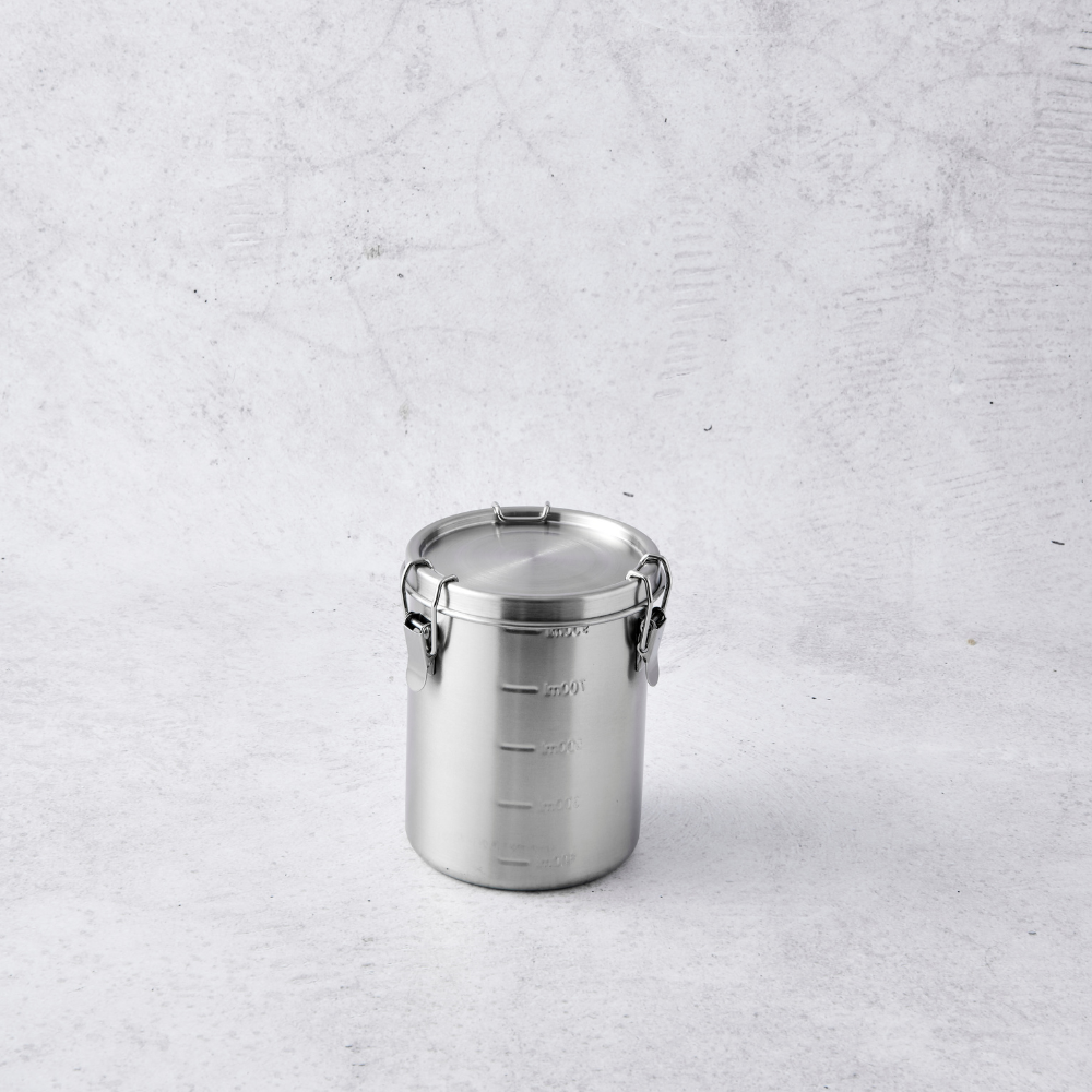  CANISTER MEDIUMキャニスター 1L Stainless Steel Canister 1000ml – The Low Tox Project