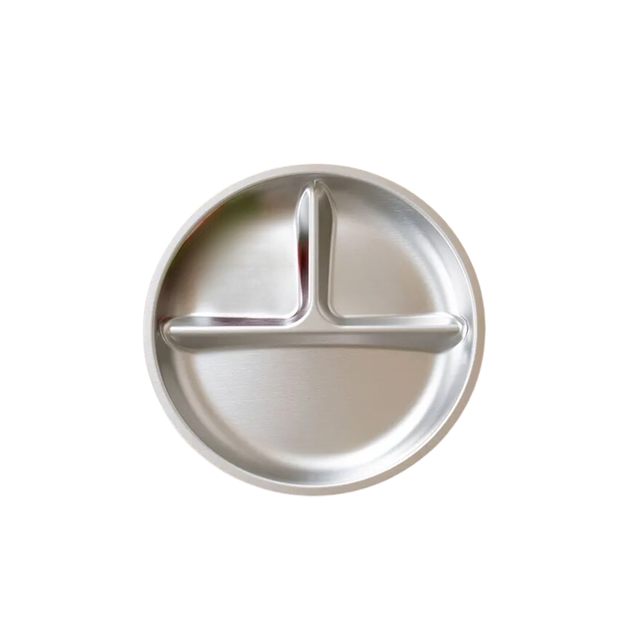 Stainless Steel Divided Children's Plates – The Low Tox Project - Main Image