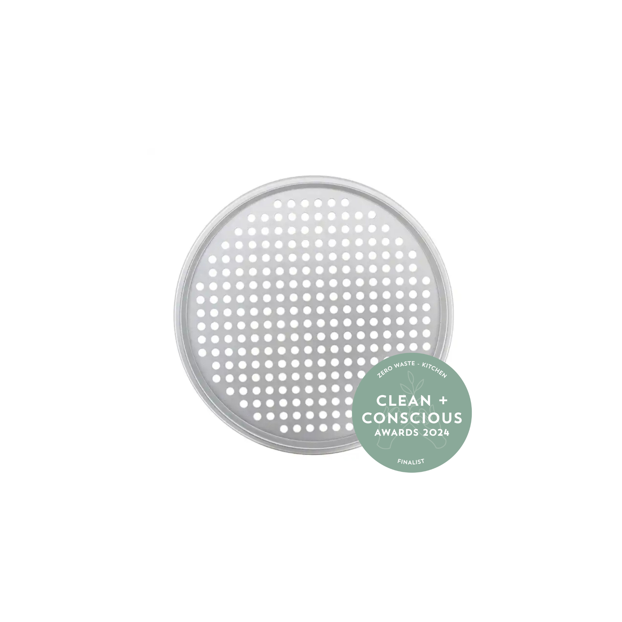 Stainless Steel Pizza Pan with Holes