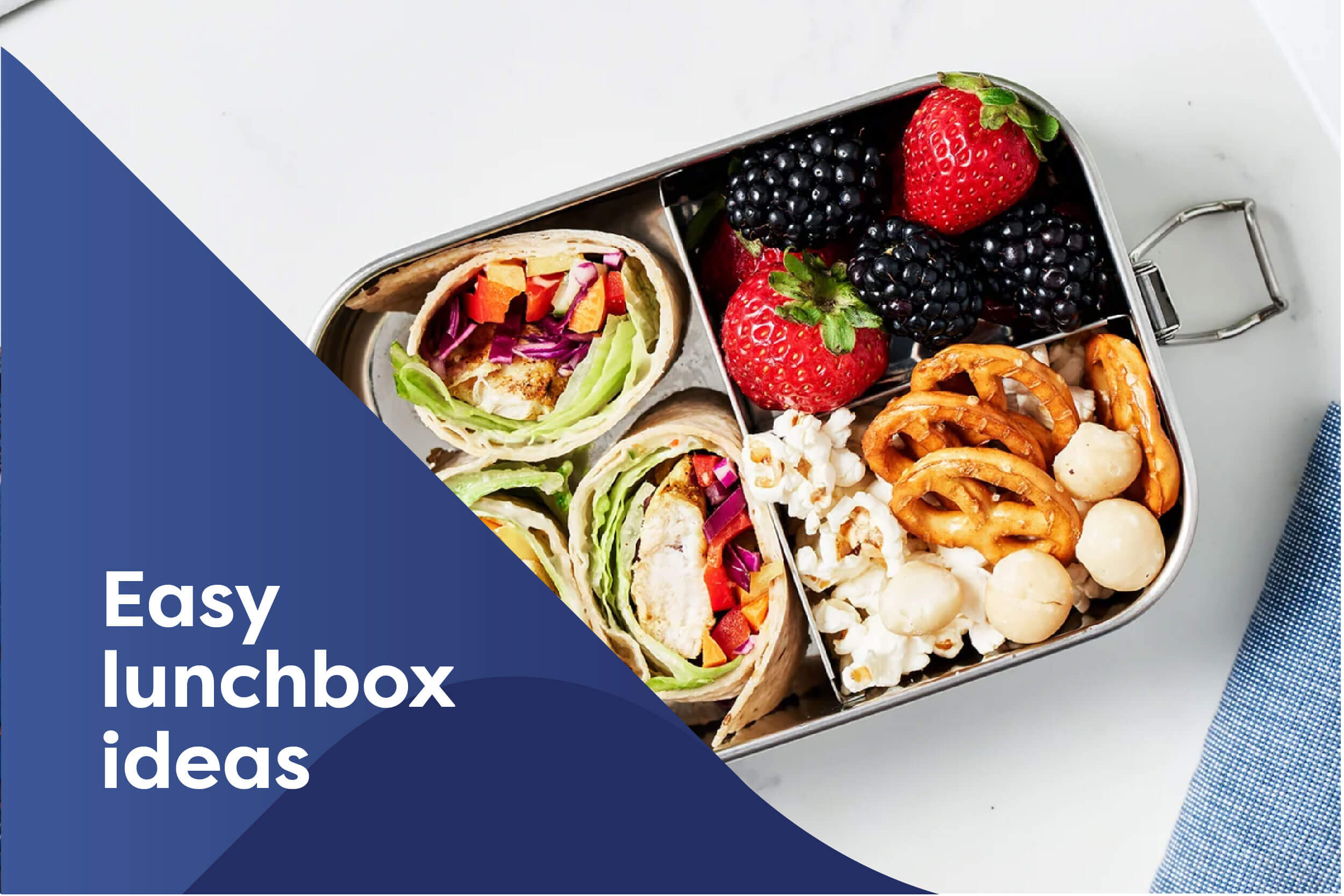 Easy lunchbox ideas for busy school mornings