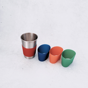Coloured silicone bands for 500ml stainless steel drinking cups
