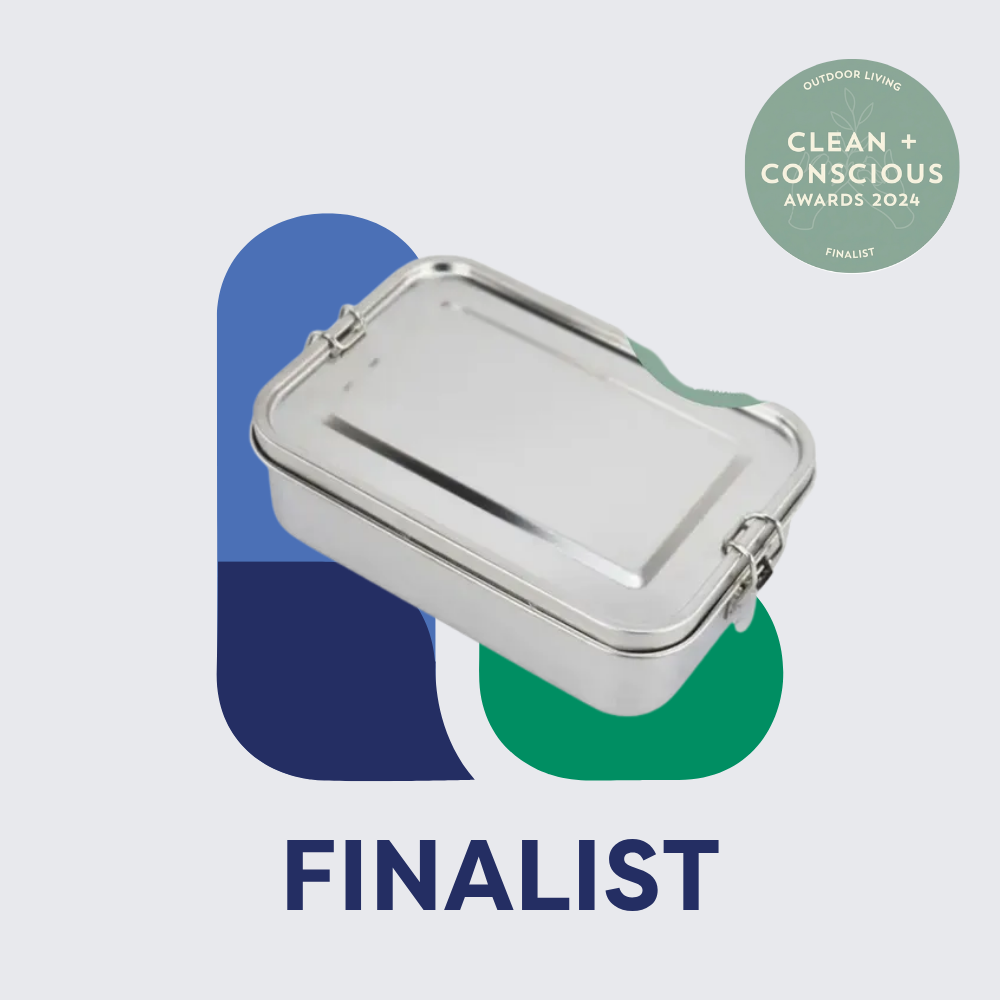 Extra Large Stainless Steel Lunch Box 2400ml