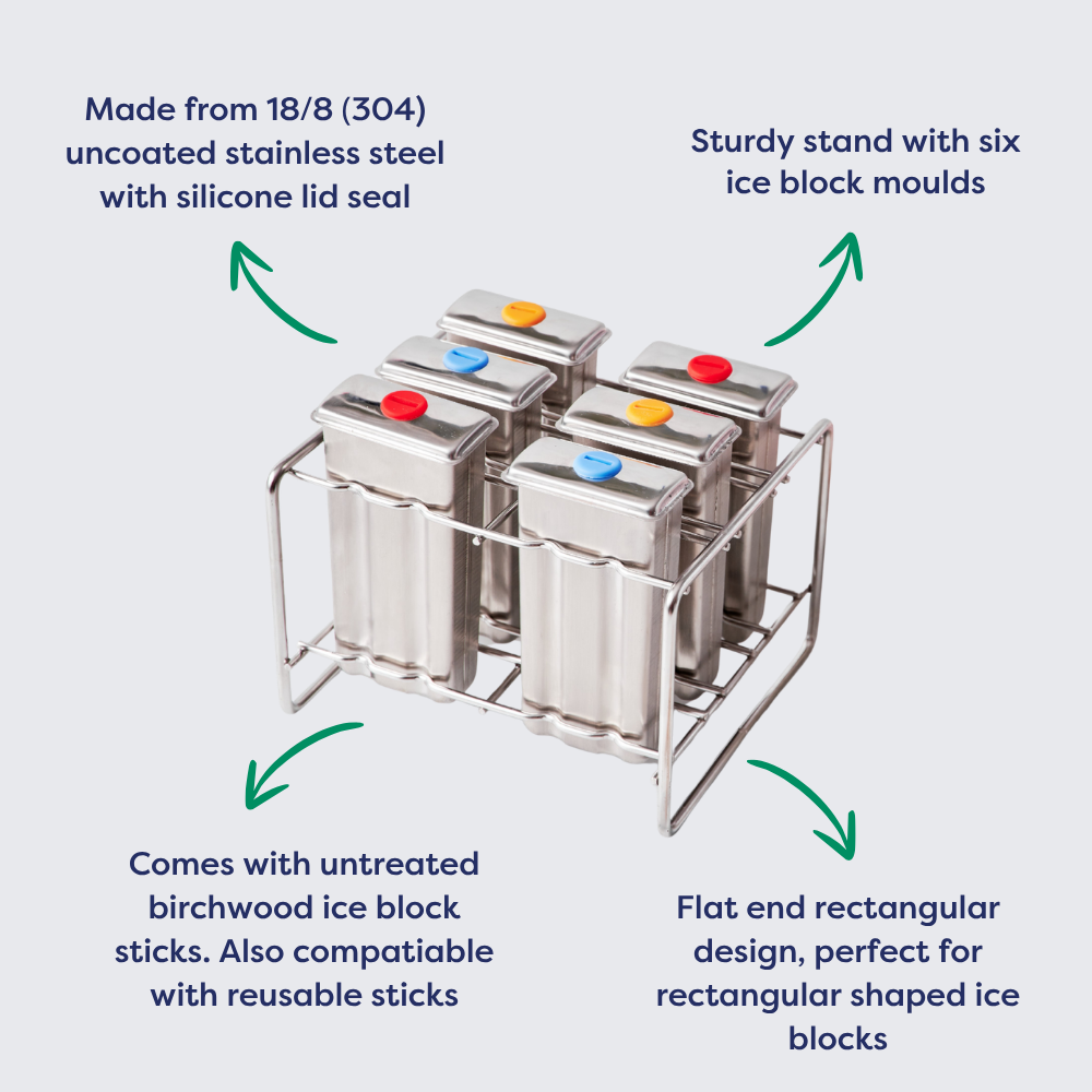 Ice Block Mould Stainless Steel Flat