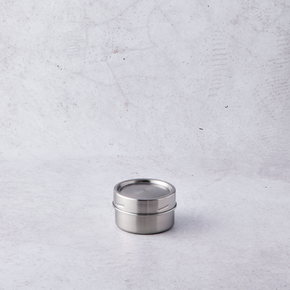 Medium Round Stainless Steel Container 250ml