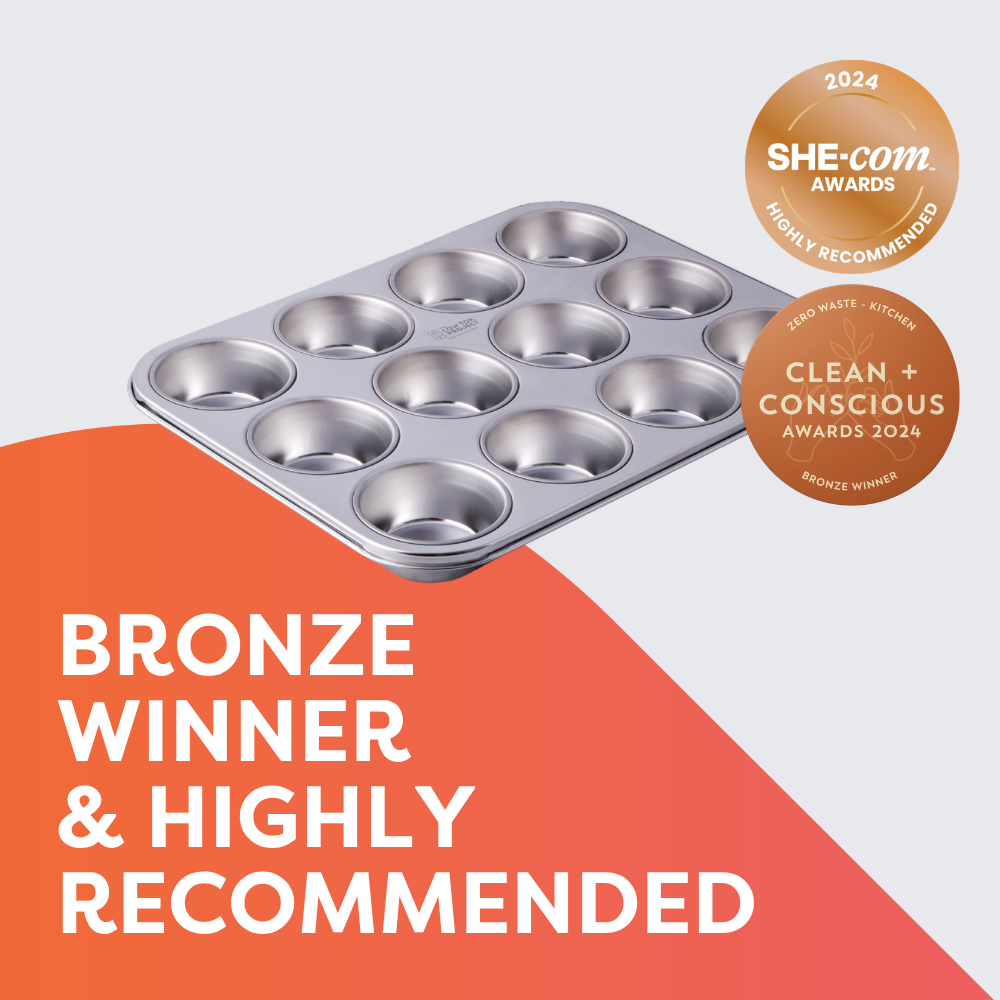 Stainless Steel Muffin Pan 12 cup