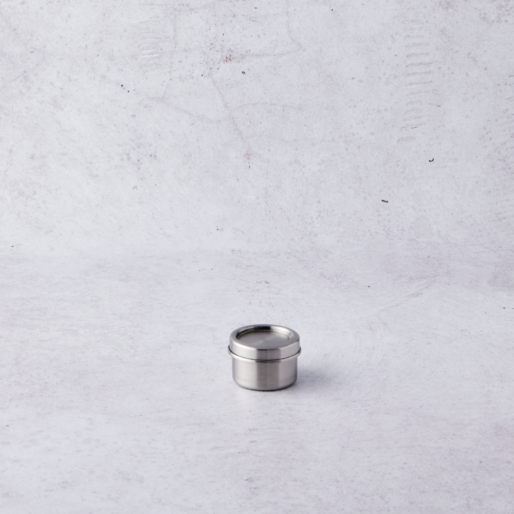 Small Round Stainless Steel Container 50ml