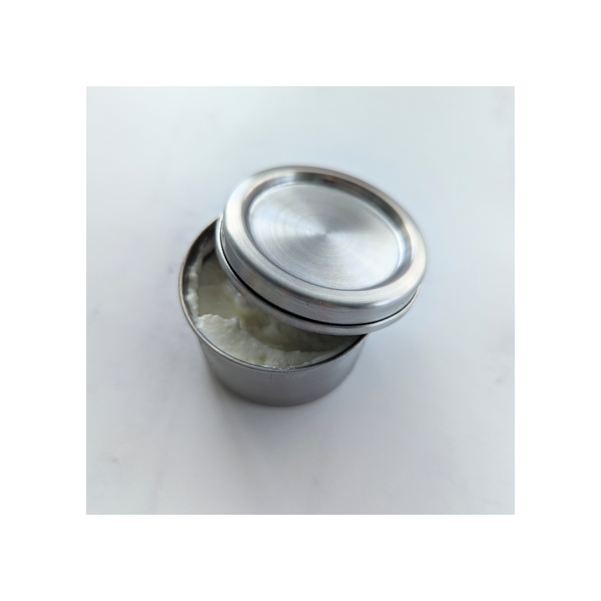 Small Round Stainless Steel Container 50ml