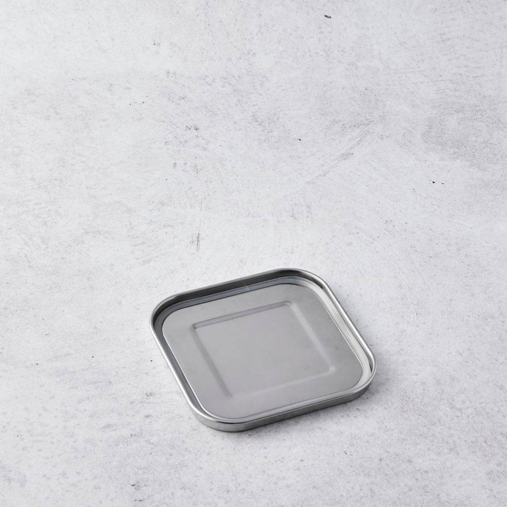 Small Square Stainless Steel Lunch Box 740ml