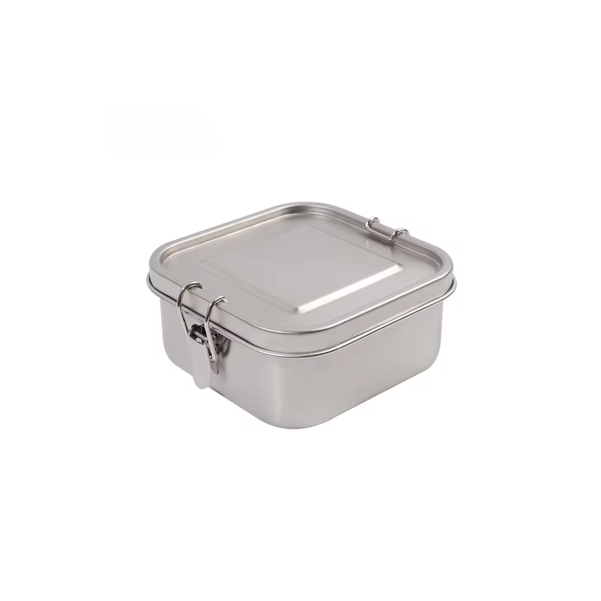 Small Square Stainless Steel Lunch Box 740ml
