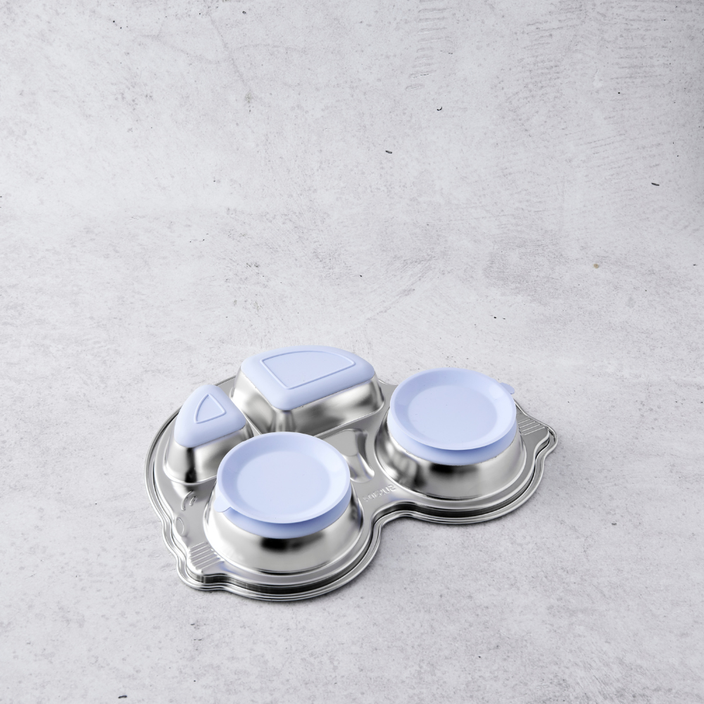 Stainless Steel Divided Car Plate with Suction