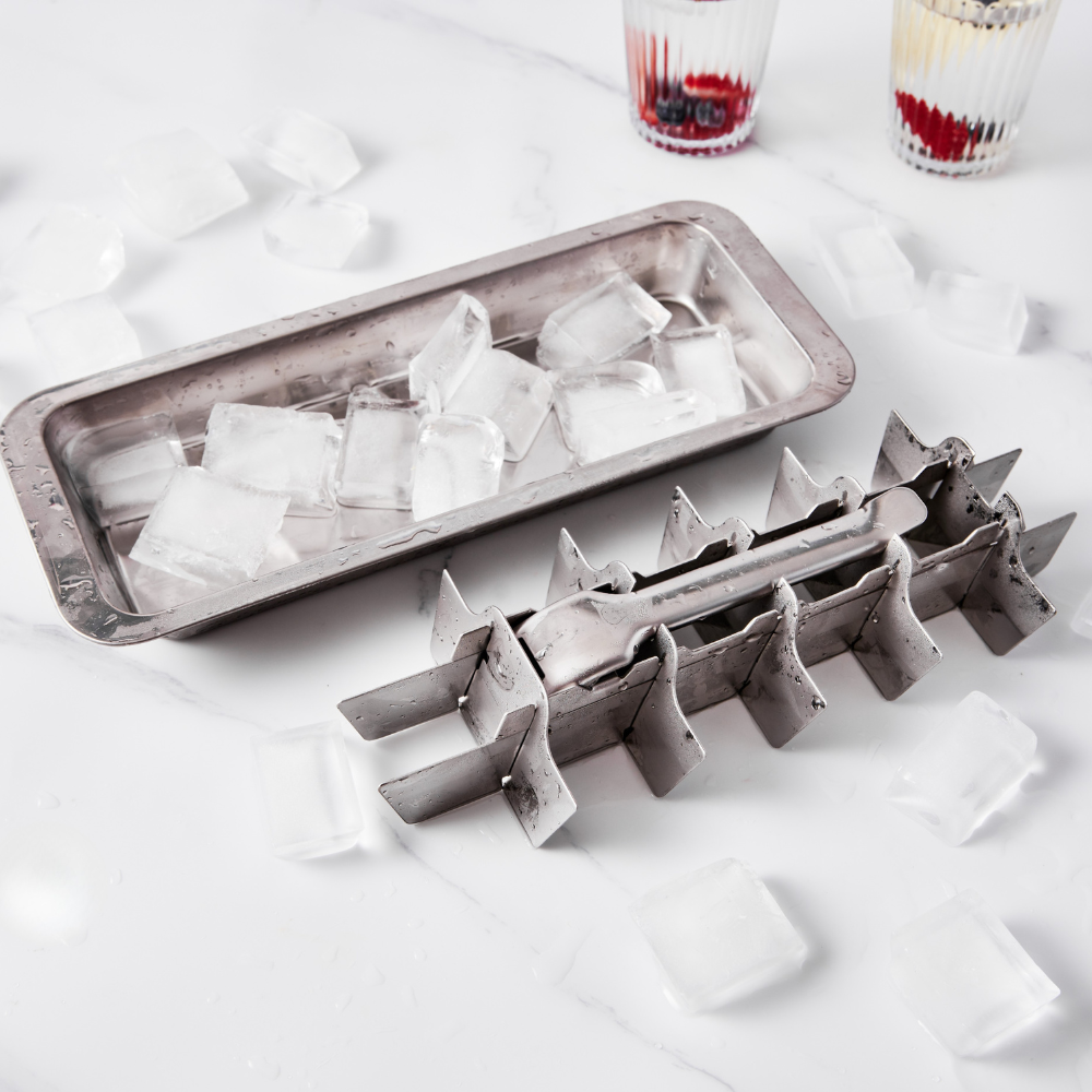 Stainless Steel Ice Cube Tray