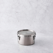 Stainless Steel Lunch Box Round 1200ml