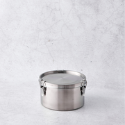 Stainless Steel Lunch Box Round 1800ml