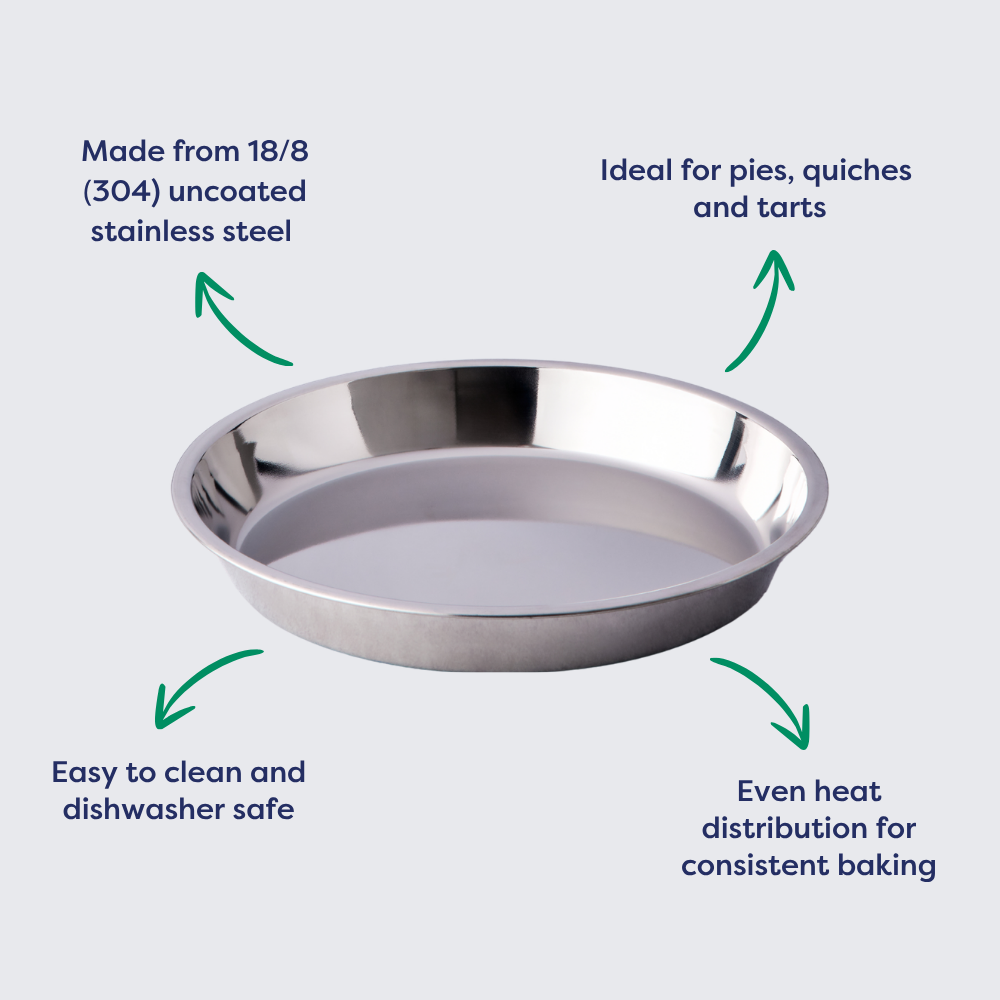Stainless Steel Pie Pan