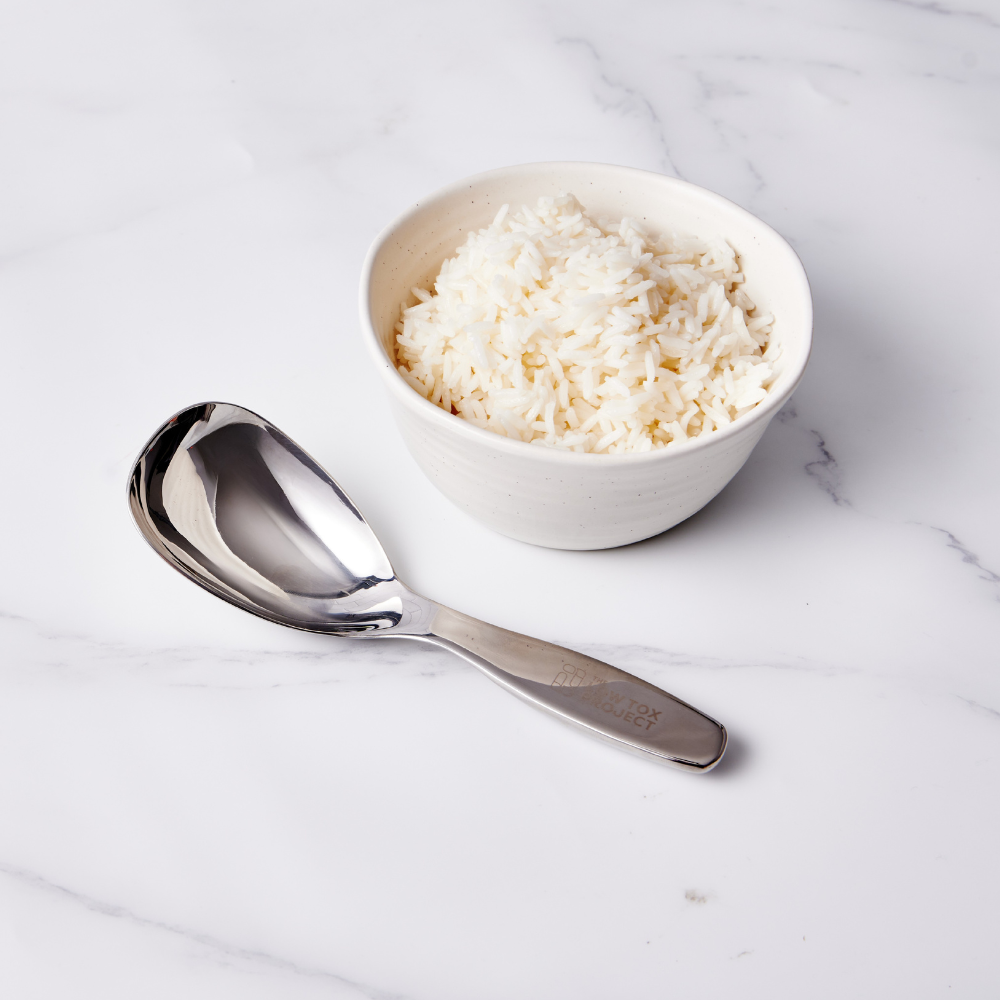 Cooking Riz Spoon Stainless Steel Rice Spoon – The Low Tox Project