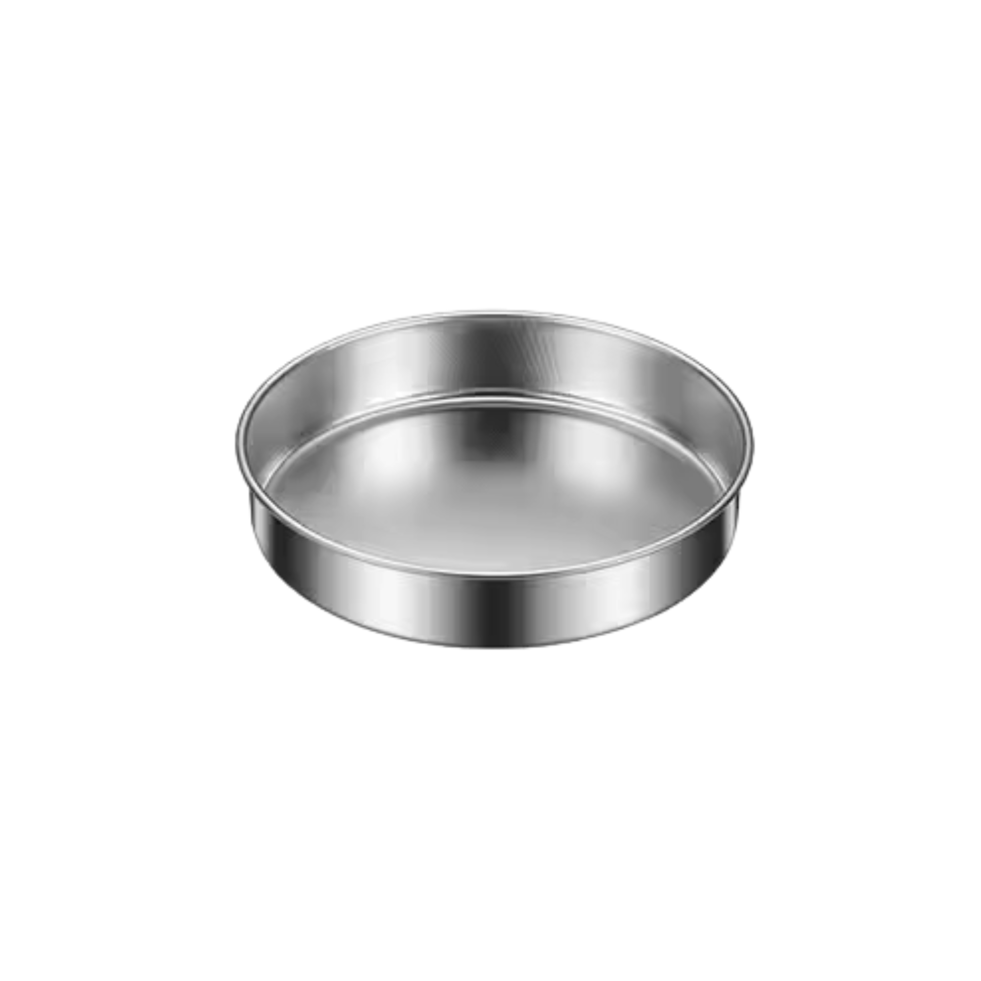 Round Cake Tin 24cm Stainless Steel 18/8