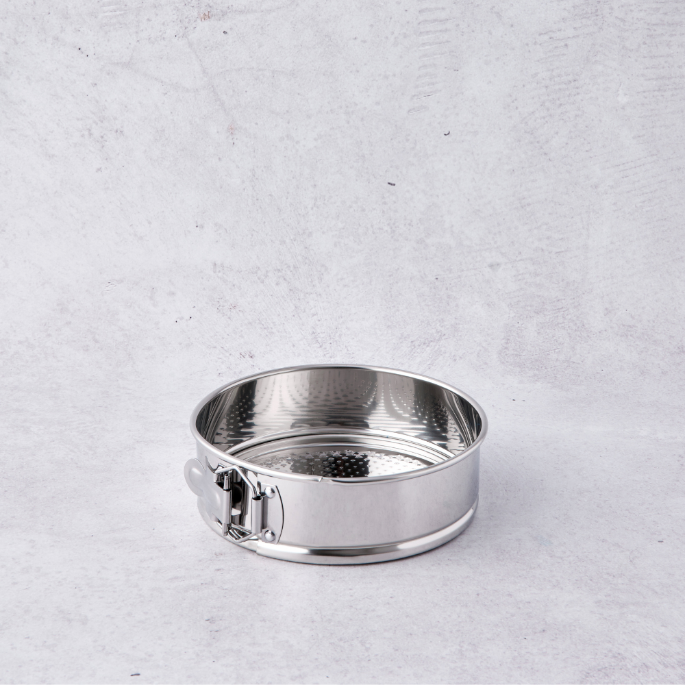Stainless Steel Round Spring Cake Tin 7"