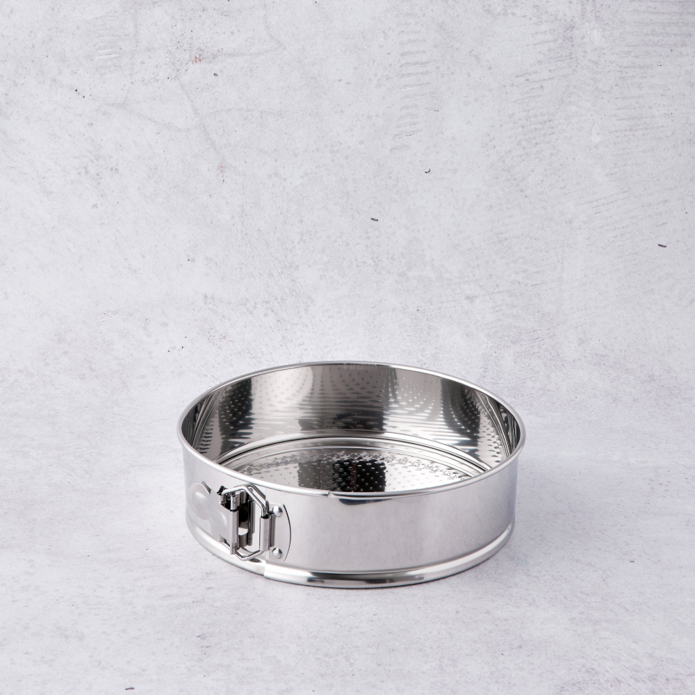 Stainless Steel Round Spring Cake Tin 9"