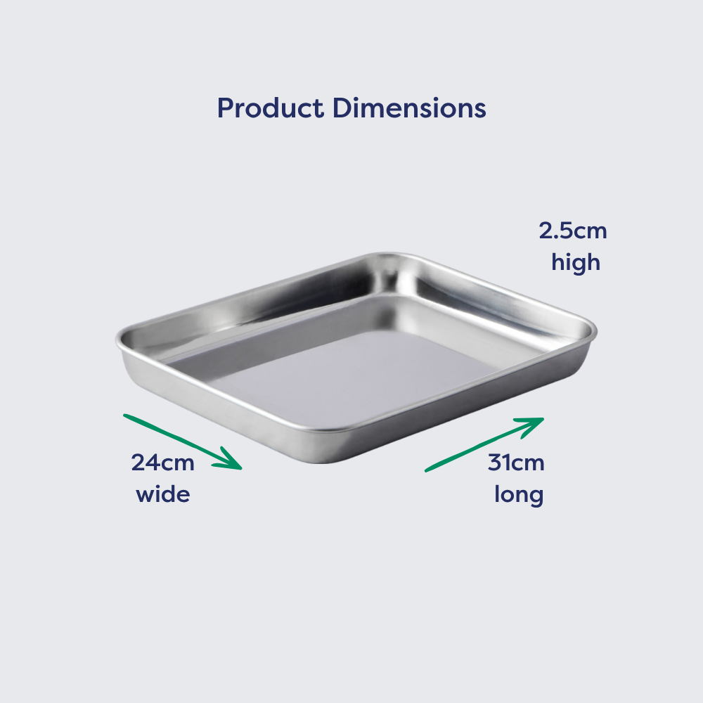 Stainless Steel Small Oven Tray