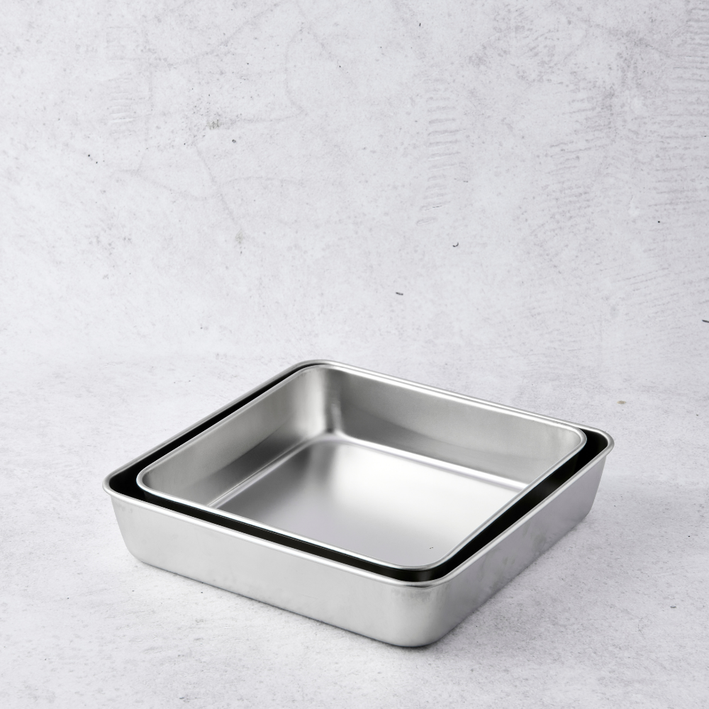 Stainless Steel Square Cake Tin