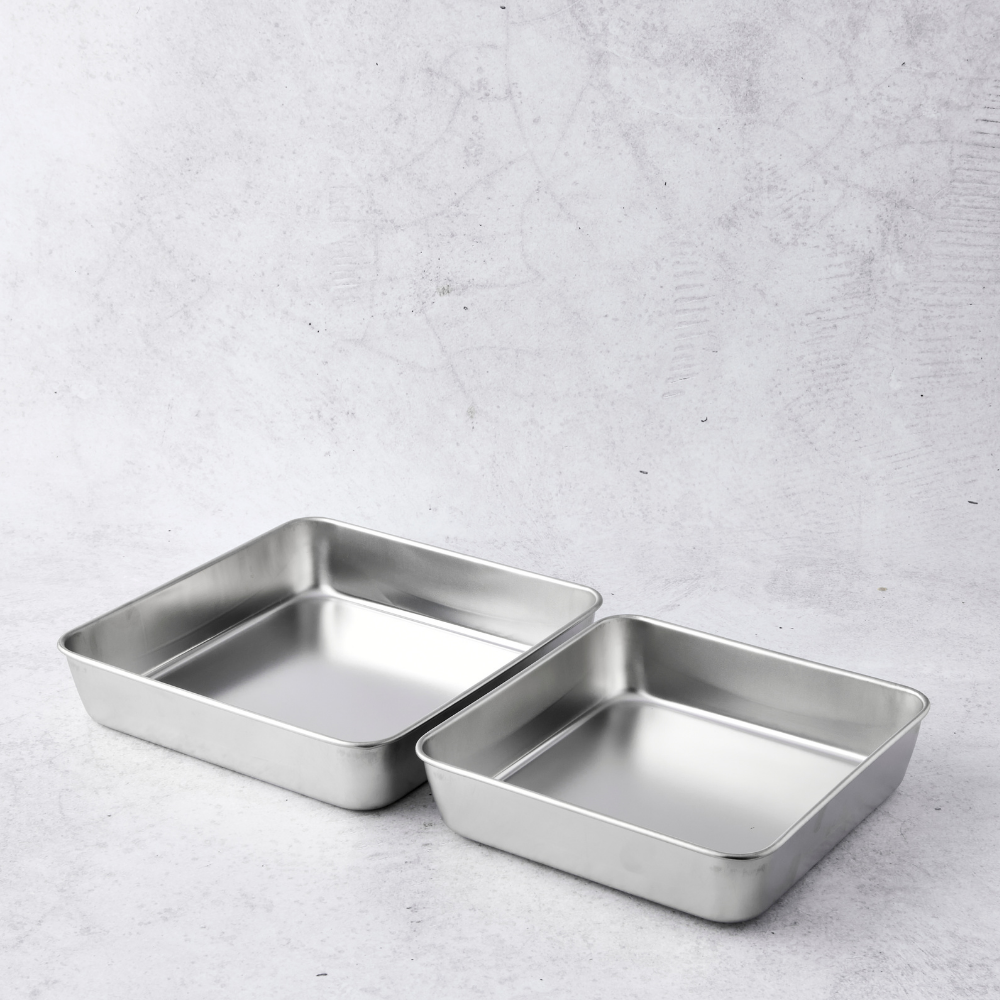 Stainless Steel Square Cake Tin