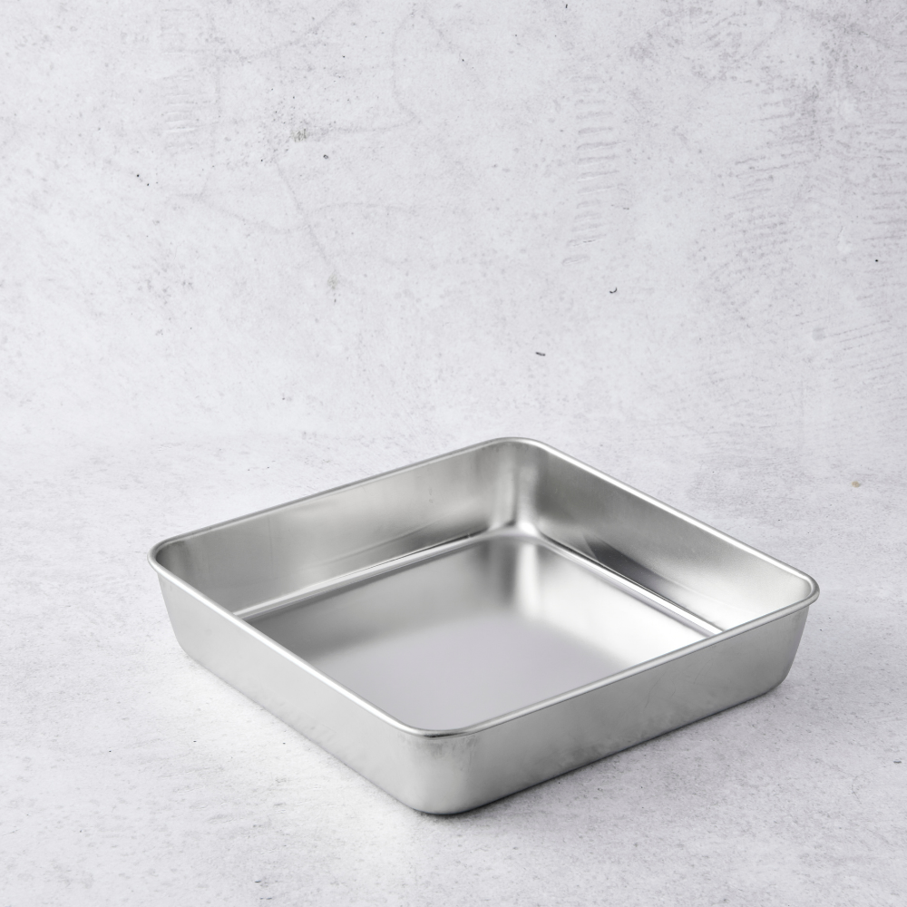 Stainless Steel Square Large Cake Tin