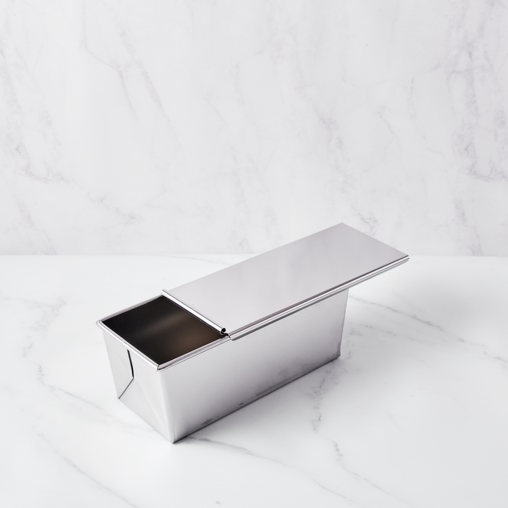 Stainless Steel Pullman Bread Pan with Lid
