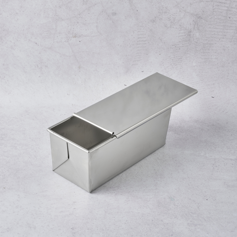 Stainless Steel Pullman Bread Pan with Lid