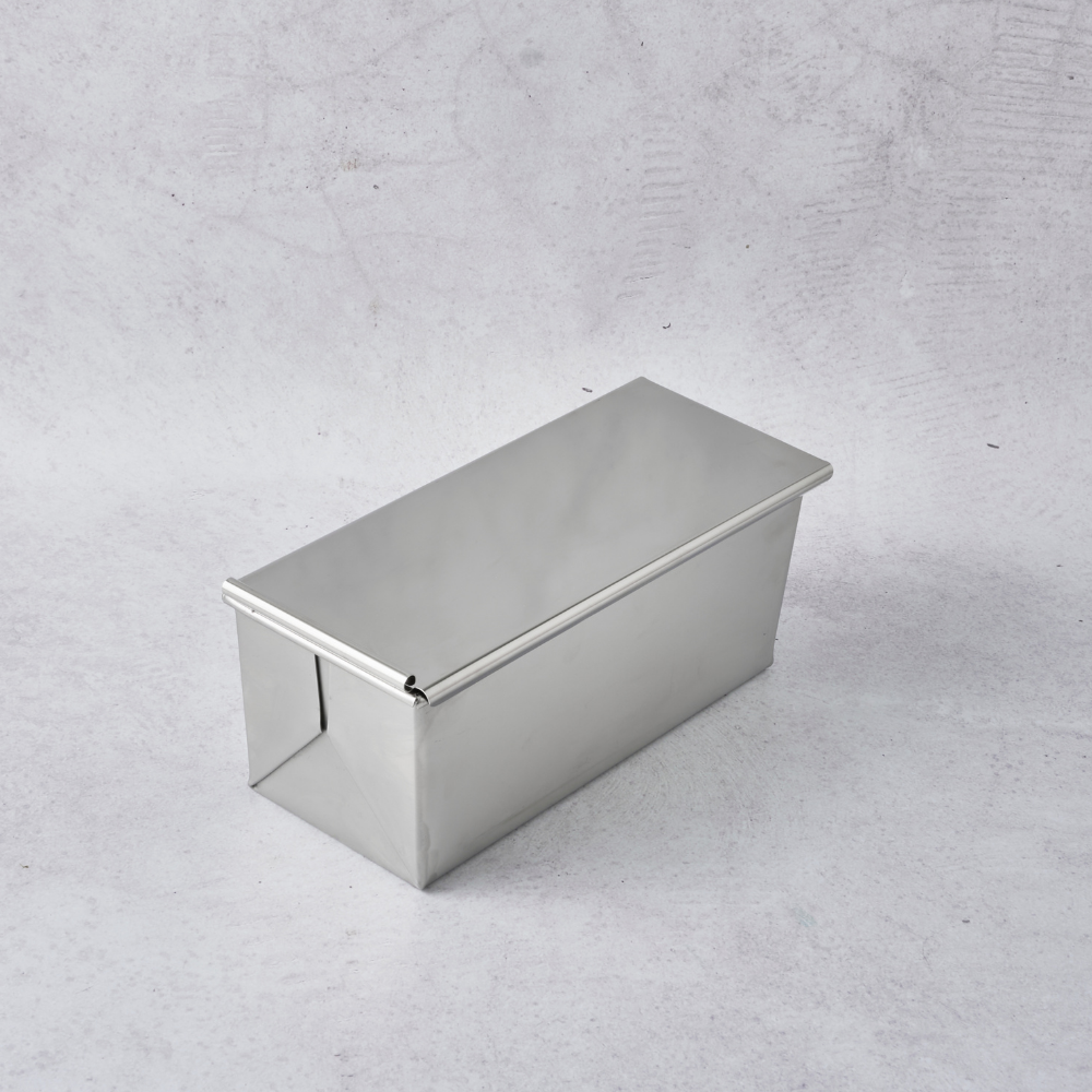 Stainless Steel Pullman Bread Pan with Lid