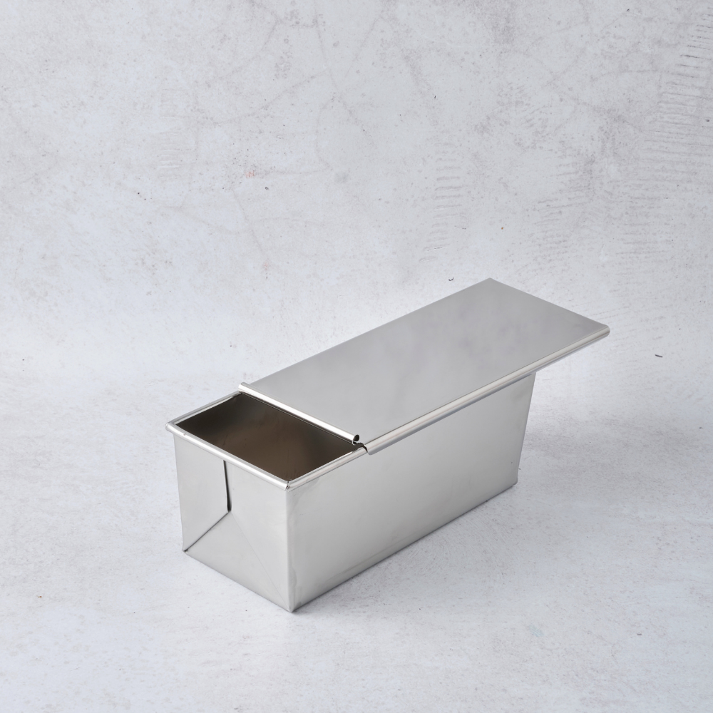 Stainless Steel Pullman Bread Pan with Lid