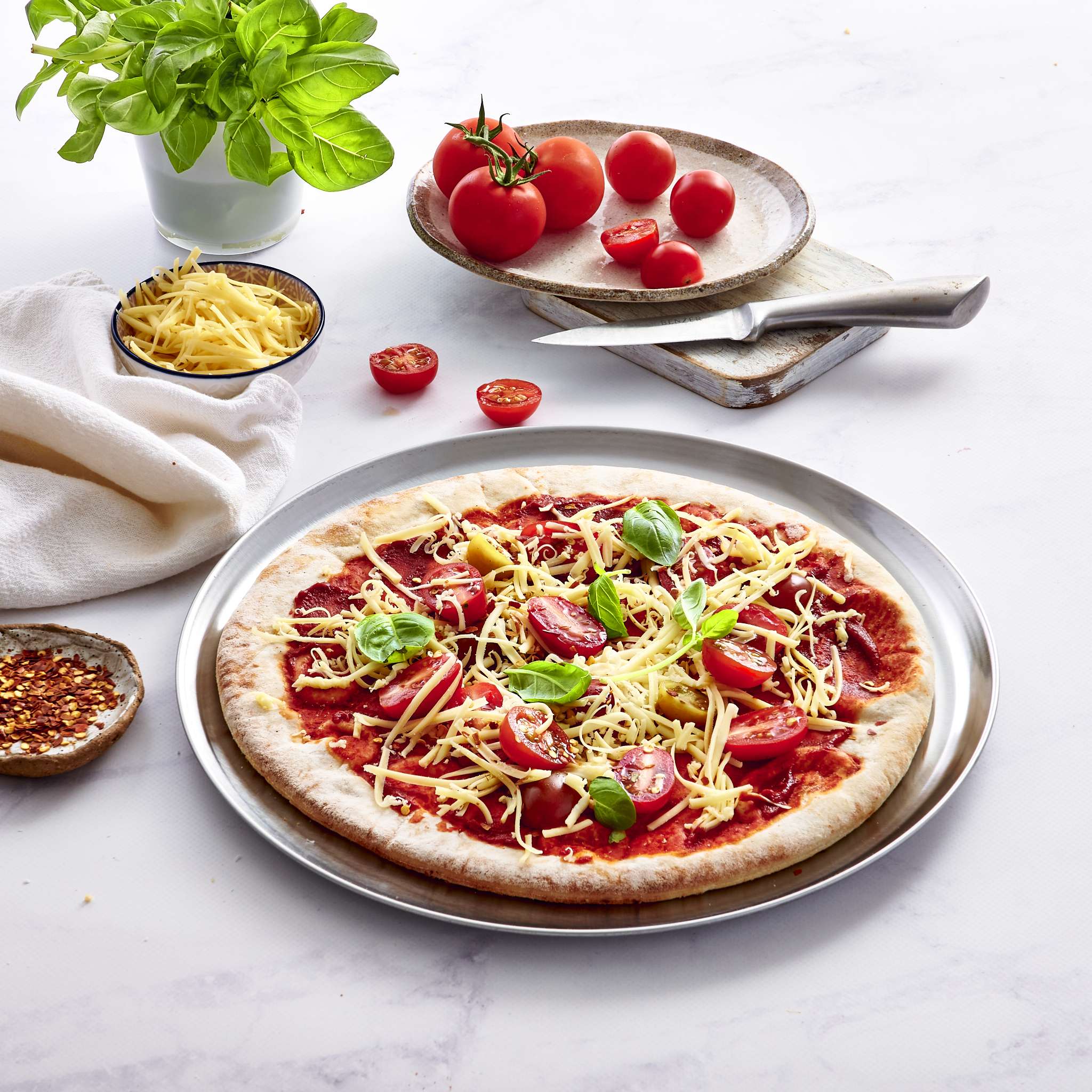 Stainless Steel Pizza Pan